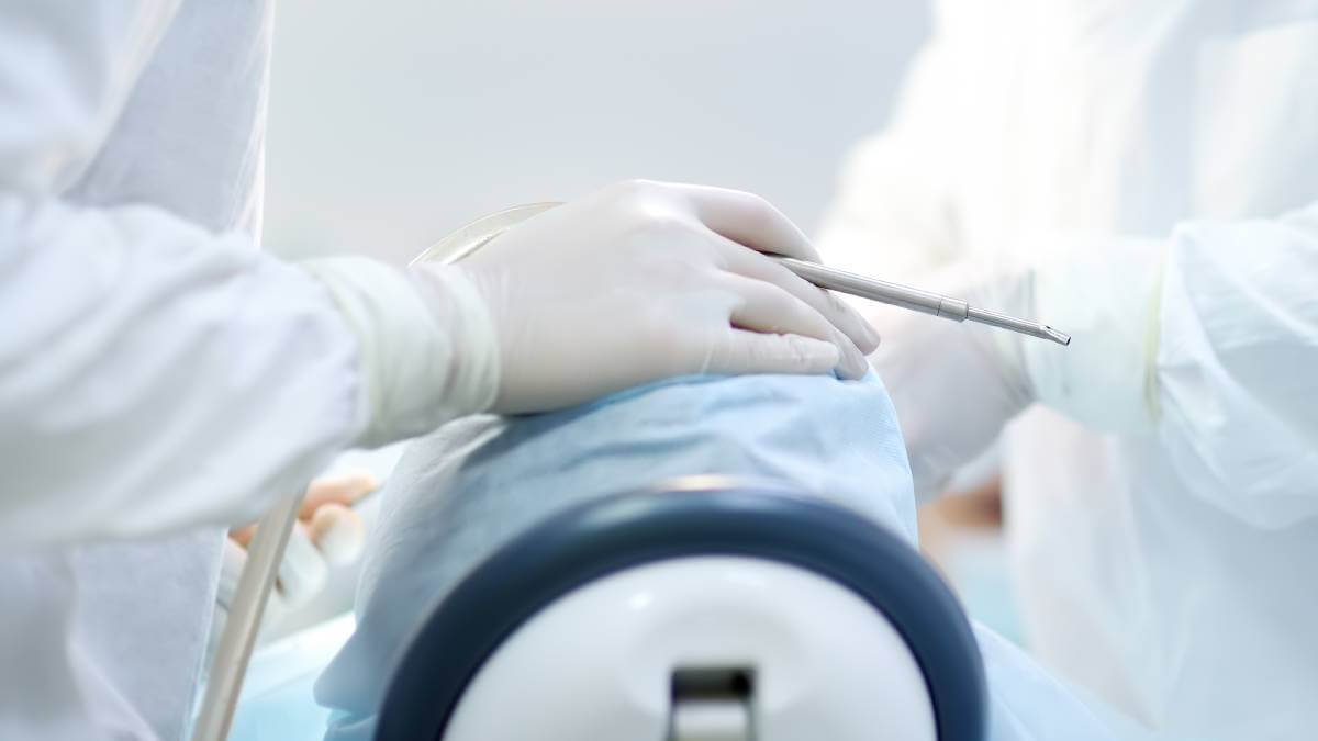 cyst Removal Surgery Taking Place